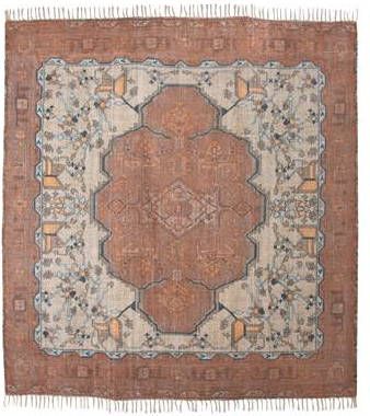 HKliving Vloerkleed printed square overtufted 250x250 cm