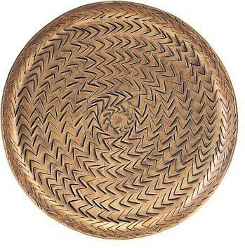 House Doctor Decoratieve objecten Blad Rattan Zilverkleurig