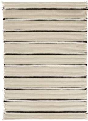 OYOY Putki Vloerkleed Off white/Zwart