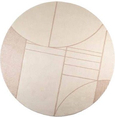 Zuiver Vloerkleed Bliss naturel/roze 240 cm