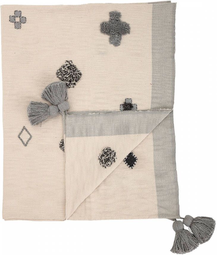 Bloomingville Cotton Throw