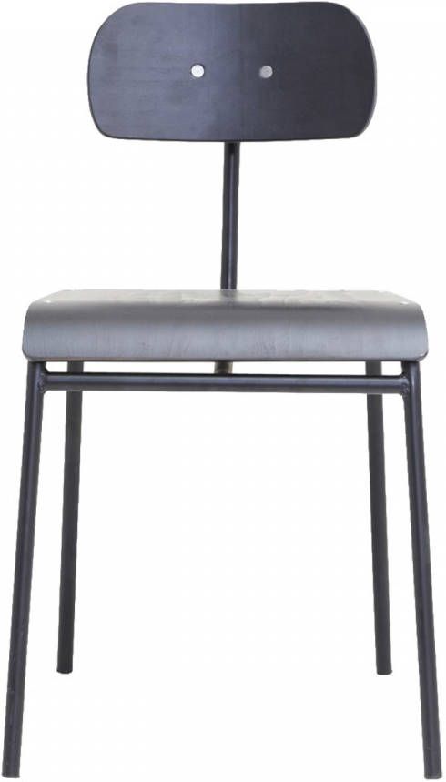 House Doctor School Eetkamerstoel 41,5 x 41 cm Zwart