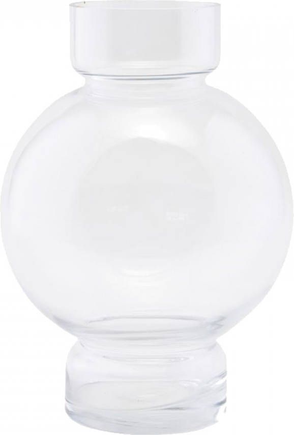 House Doctor Bubble Vaas Transparant Ø17,5 x 25 cm