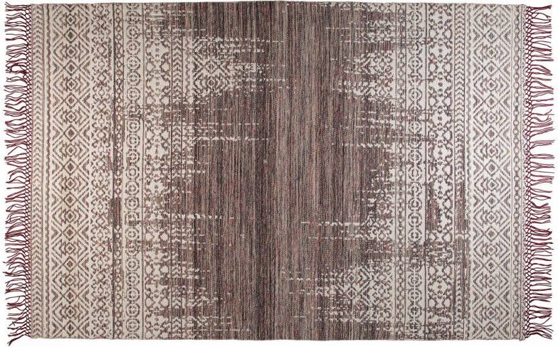 ZILT Vloerkleed 'Liv' 170 x 240cm, kleur Plum