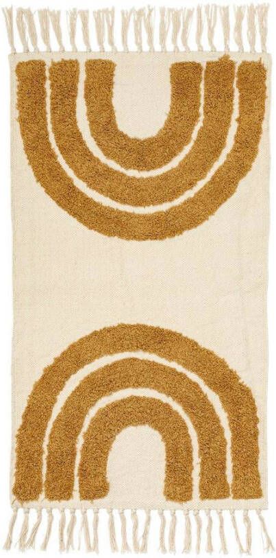 À la Á la Rainbow Vloerkleed Medium Mustard
