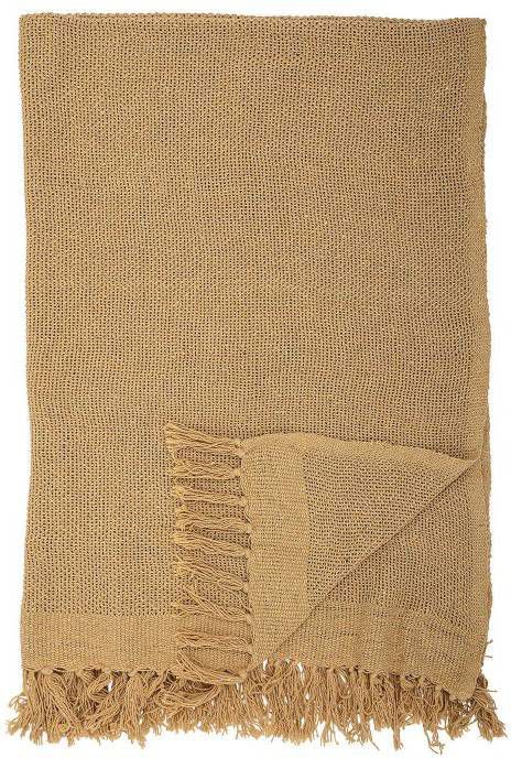 Bloomingville Plaid Hidayah Geel 130 x 160