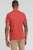 ESPRIT Men Casual gestreept T shirt red orange online kopen