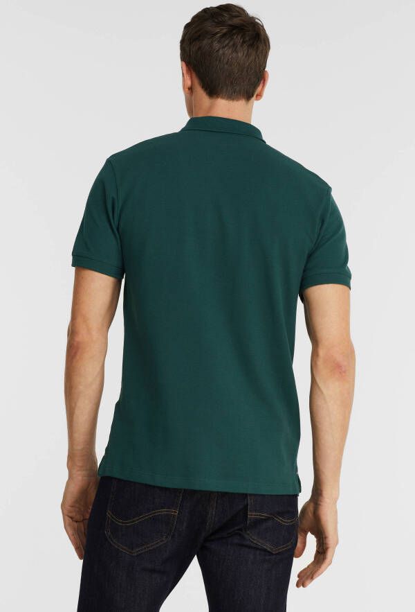 ESPRIT Men Casual polo teal blue