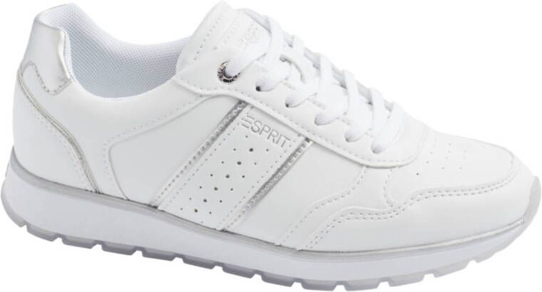 Esprit Witte sneaker metallic maat 38