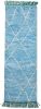 HKliving Kleed Runner Blue/Turquoise 80x250 cm online kopen