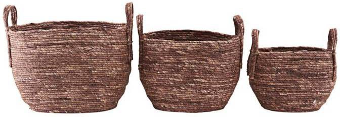 House Doctor opbergmanden Arran (set van 3)