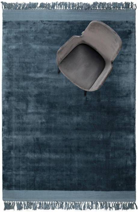 Zuiver Vloerkleed Blink blauw 170x240 cm