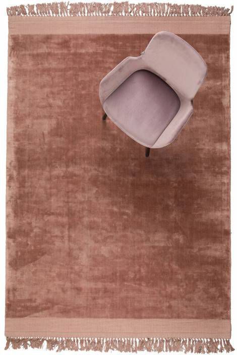 Zuiver Vloerkleed Blink rose 200x300 cm