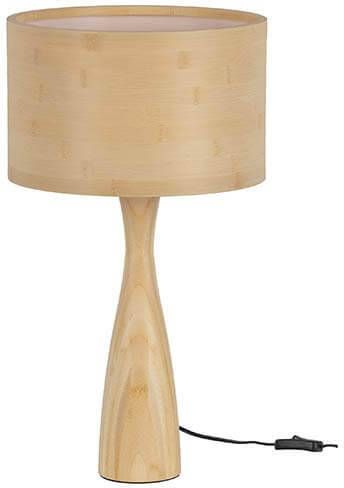 BePureHome Tafellamp 'Lunar' kleur Naturel, Ø32cm