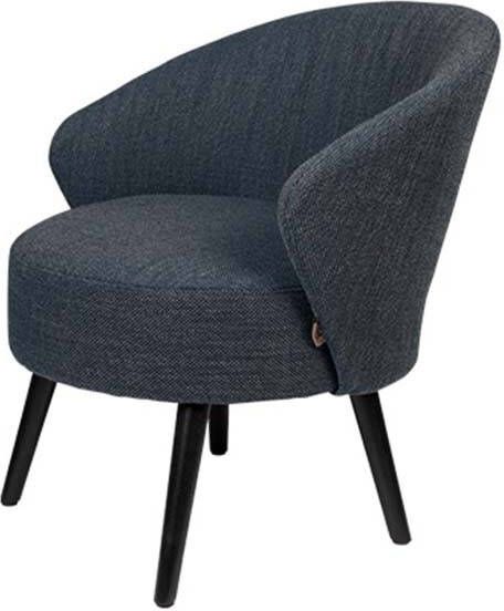 Zuiver Lounge stoel Waldo Blue 77 x 66 x 73,5 cm