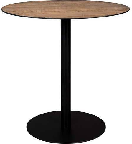 Dutchbone Vierkante Bartafel 'Braza' 70 x 70cm, kleur Bruin