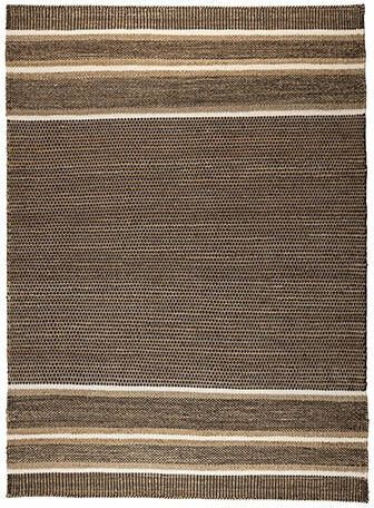 Dutchbone Vloerkleed 'Djahe' 160 x 230cm, kleur Naturel/Bruin
