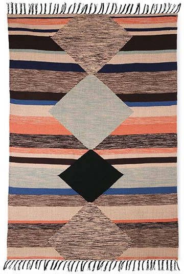 HKliving Vloerkleed handgeweven multicolor indoor/outdoor 120x180 cm