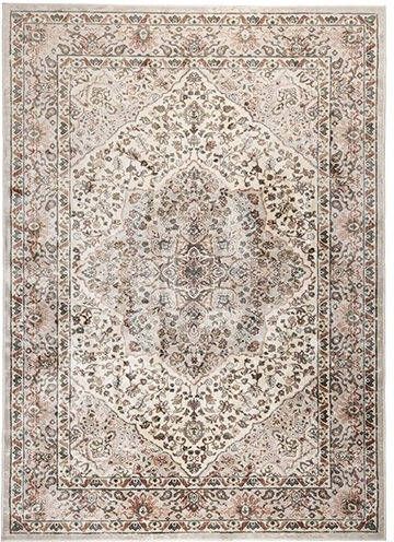 ZILT Vloerkleed 'Pila' 200 x 300cm, kleur Roze/Ivory