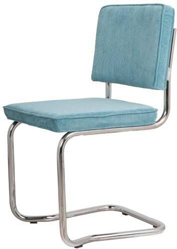 Zuiver Eetkamerstoel Ridge Kink Rib Cool Grijs