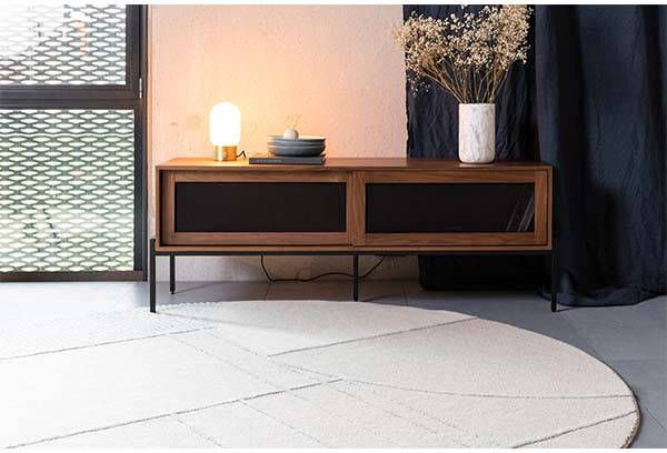 Zuiver Vloerkleed Bliss grijs/blauw 240 cm